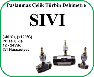 20 - 120 m3/saat Debimetre - 2