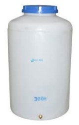 300 LT POLİETİLEN-Beyaz Kimyasal Solüsyon Tankı - 3