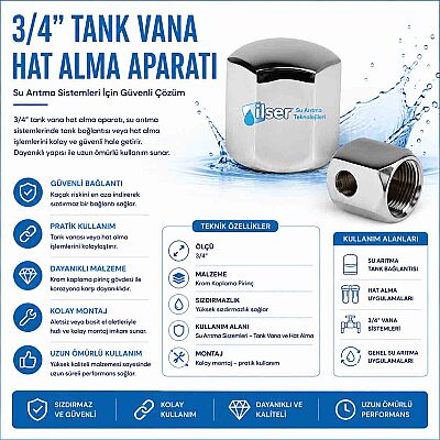 3/4 Tank Vana Hat Alma Aparatı - 2