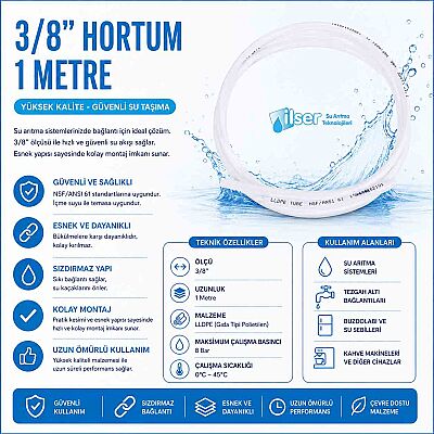3/8 Hortum 1 Metre - 1