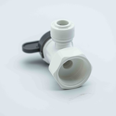 3/8” Metal Denge Tank Vanası, Plastik (TAE) - 3