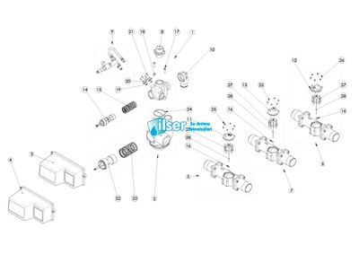 Fleck FL 25714 3900 Alt Piston YBP FL 60107 - 00 - 2
