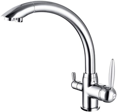 Natural Water - R.O Üç Yollu Musluk, Kuğu Tip, Sıcak/Soğuk Natural Water - R.O Üç Yollu Musluk, Kuğu Tip, Sıcak/Soğuk