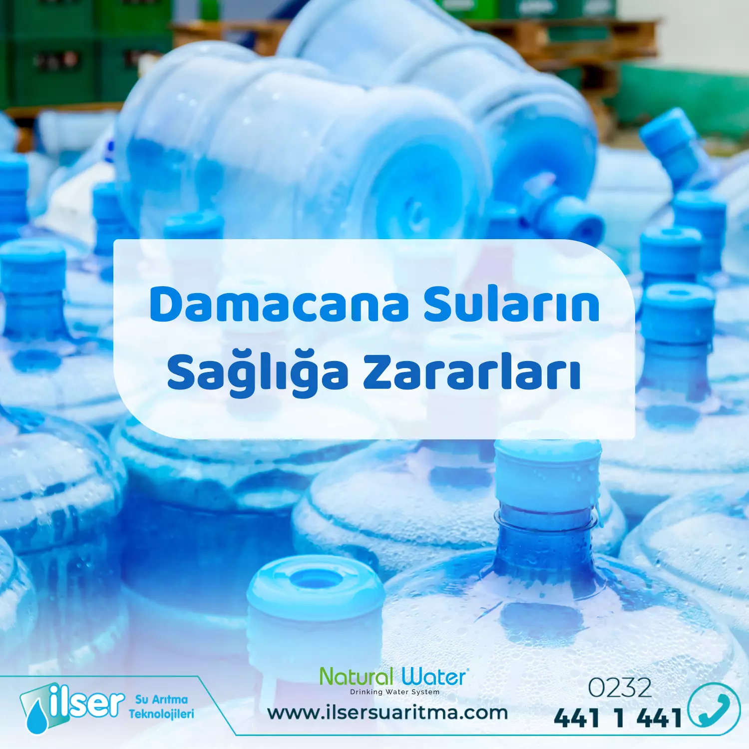 Damacana Suların Sağlığa Zararları Nelerdir?