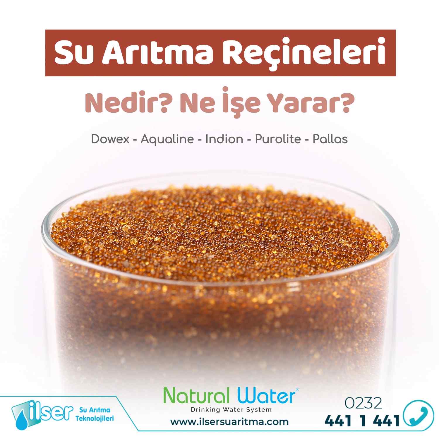 Su Arıtma Reçineleri Nedir? Ne İşe Yarar -