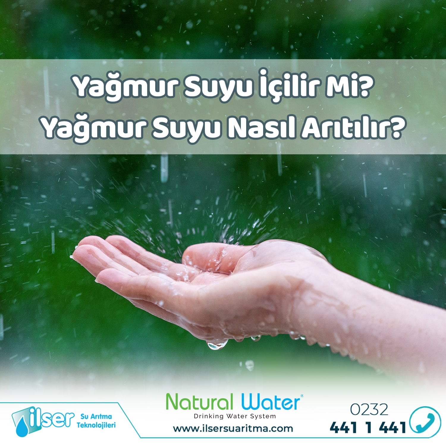 Yağmur Suyu İçilir Mi? Yağmur Suyu Nasıl Arıtılır?