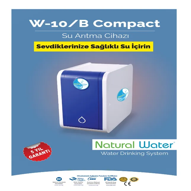 Natural Water W10 Pompalı Su Arıtma Cihazı