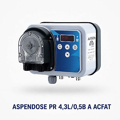 Antech ASPENDOSE PR 2,5L/3B A ACFAT Dijital, Seviye Kontrollü, Volümetrik Peristaltik Dozaj Pompası - 1