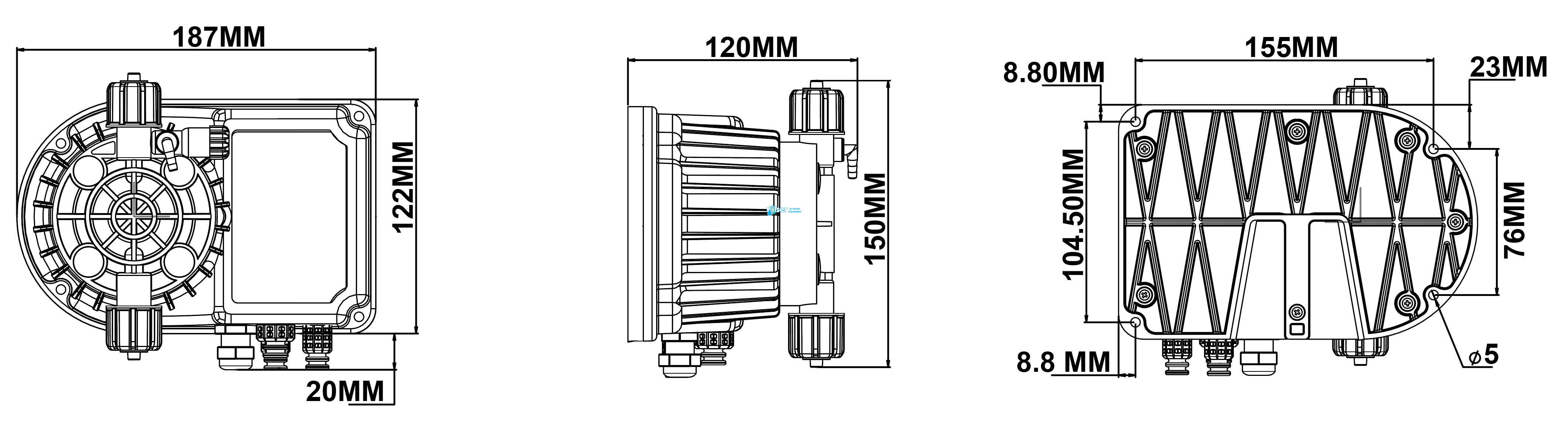 Antech DP LARA A 5L/7B V220FAT Dozaj Pompası