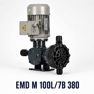 Antech EMD M100L/7B 380 PSS Metal Gövdeli Elektro Mekanik Diyaframlı Dozaj Pompası - 1