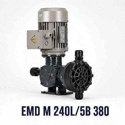 Antech EMD M240L/5B 380 PVCSSMetal Gövdeli Elektro Mekanik Diyaframlı Dozaj Pompası - 1