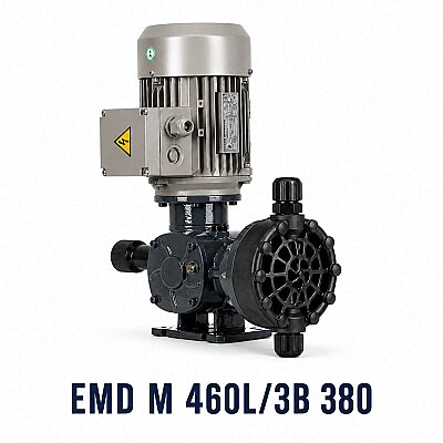 Antech EMD M460L/3B 380 PVCSS) Metal Gövdeli Elektro Mekanik Diyaframlı Dozaj Pompası - Antech 