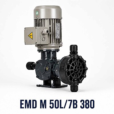 Antech EMD M50L/7B 380 PCP Metal Gövdeli Elektro Mekanik Diyaframlı Dozaj Pompası - Antech 