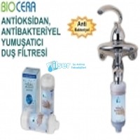 Biocera - Biocera Antioksidan Antibakteriyel Yumuşatıcı Duş Filtresi Biocera - Biocera Antioksidan Antibakteriyel Yumuşatıcı Duş Filtresi
