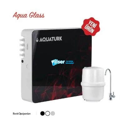 Aquaturk - AquaGlass Standart 4 Aşamalı - Pompalı Su Arıtma Cihazı Aquaturk - AquaGlass Standart 4 Aşamalı - Pompalı Su Arıtma Cihazı
