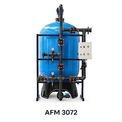 Aqualine FRP Tanklı AFM 3072 Yüzey Borulamalı AS-FE-MİN Filtre Sistemi - Aqualine 
