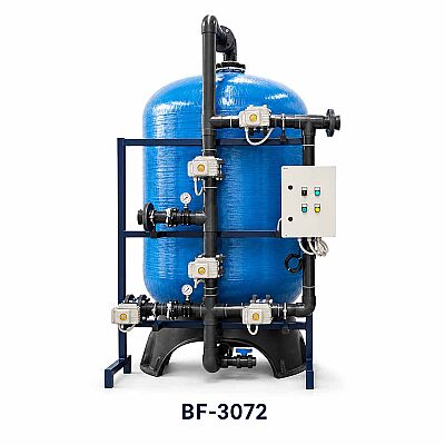 Aqualine FRP Tanklı BF-3072 Yüzey Borulamalı BİRM Filtre Sistemi - 1