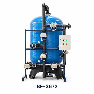 Aqualine FRP Tanklı BF-3672 Yüzey Borulamalı BİRM Filtre Sistemi - 1