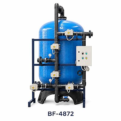 Aqualine FRP Tanklı BF-4872 Yüzey Borulamalı BİRM Filtre Sistemi - 1