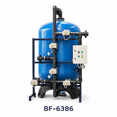 Aqualine FRP Tanklı BF-6386 Yüzey Borulamalı BİRM Filtre Sistemi - 1