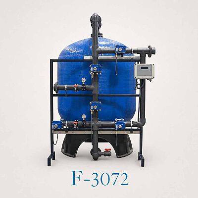 Aqualine FRP Tanklı F-3072 Yüzey Borulamalı Kum Filtre Sistemi - 1