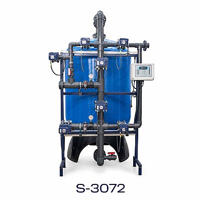 Aqualine FRP Tanklı S-3072 Yüzey Borulamalı Single Yumuşatma Sistemi - 1
