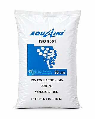 Aqualine Katyonik Reçine Torba 25 Lt - Aqualine 