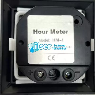 AQUALİNE PRO SERİSİ Hour Meter Mekanik Sayaç