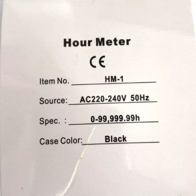 AQUALİNE PRO SERİSİ Hour Meter Mekanik Sayaç - 4