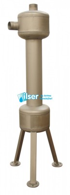 AQUALİNE SP 600 ST-37 Karbon Çelik Filtre (Epoksi Boyalı) - 1