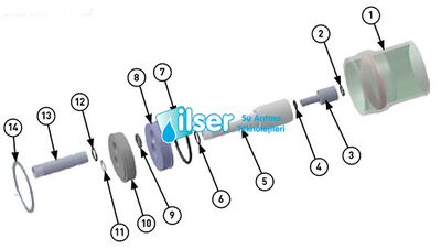 AQUALİNE Ss304 Paslanmaz 2,5