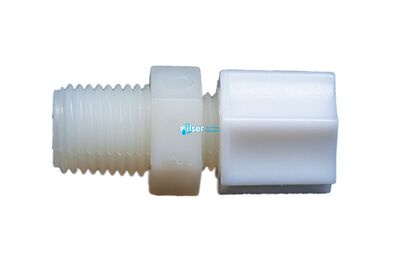 Double Male Connector, 1/4”, Jaco