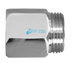 Natural Water - 3/4” Batarya Uzatma Aparatı, Düz Natural Water - 3/4” Batarya Uzatma Aparatı, Düz