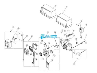 Fleck BU28613 Repair Kit BV 1710 9500