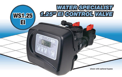 Clack - Clack S-200 WS125 El Valf Volumetrik Kontrollü Yumuşatma Sistemi Clack - Clack S-200 WS125 El Valf Volumetrik Kontrollü Yumuşatma Sistemi