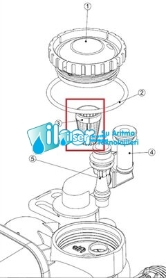 Clack WS1 Injector Cap