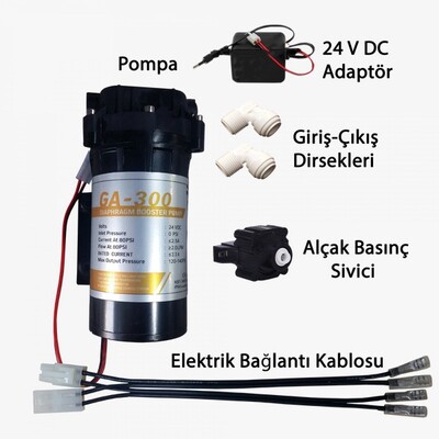 - Direk Akışlı 300 GPD Pompa Takımı  - Direk Akışlı 300 GPD Pompa Takımı