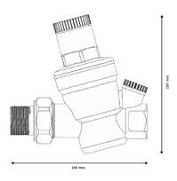 DK Serisi 2015 Rakorlu 1/2'' DN15 - 2