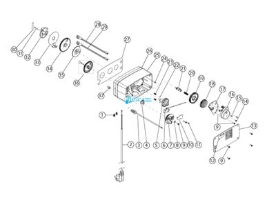 Fleck F - 8 -5600 Tam Otomatik Kum Filtre Sistemi