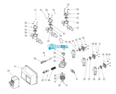 Fleck FL24067 2510/2750/2900 Üst Piston Standart