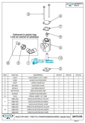 Fleck FL24173 1700 Tuz Enjektör - 2