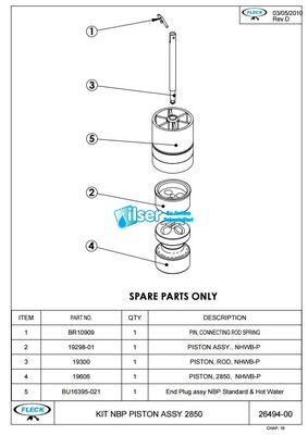 Fleck FL26494-00 2850 Piston NBP