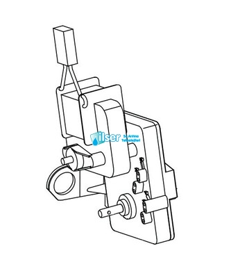 Fleck FL27204-01 2750-2850-2910 Üst Motor 24V - 3
