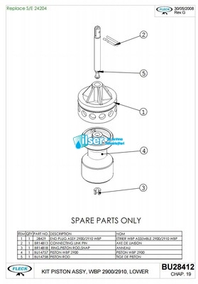 Fleck FL28412 2910 Alt Piston YBP - 4