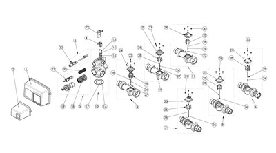 Fleck FL28415 2910 Üst Oring Takımı - 2