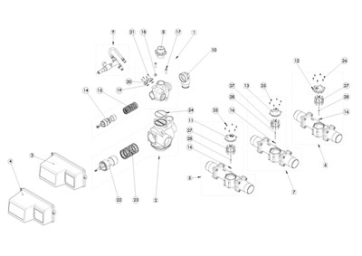 Fleck FL60106-00 3150 Piston YBP - 3