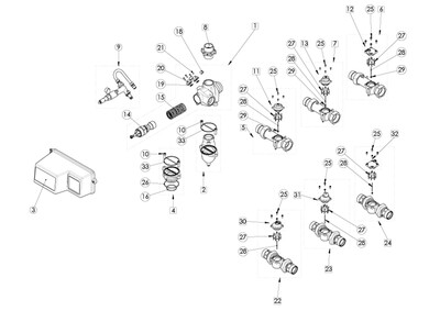 Fleck FL60113 3150 Piston NBP - 3