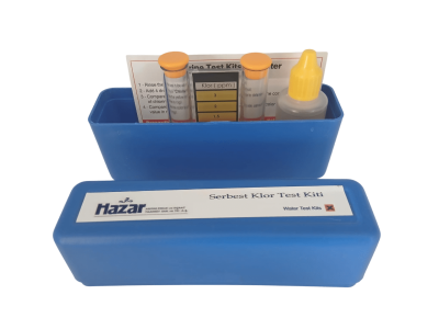 Hazar Serbest Klor Test Kiti - Hazar