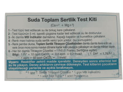 Hazar Toplam Sertlik Test Kiti - 4