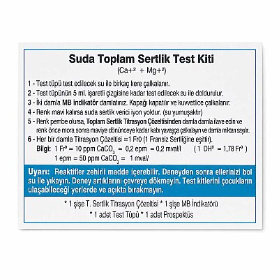 Hazar Toplam Sertlik Test Kiti - 4